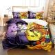 Uzumaki Naruto Bedding Set Quilt Cover Sasuke Pillowcase Cartoon Anime Bed Bedroom Duvet Cover
