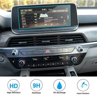 Tempered glass Screen Protector For Kia Telluride 10.25 Inch 2020 2021 Car Navigation Display Screen Auto Interior Accessories