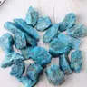 150g natürlicher blauer Apatit kristalls tein kies raues heilendes Mineralproben-Sammel raum dekor