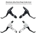 1 Pair Super Iight TOOPRE Aluminum Alloy Mountain Bike Brake Lever With Bell V-Brake Bicycle Parts