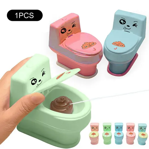 Roman interessante Poop Spray Streich Spielzeug Witz Cary Spielzeug Mini Sprinkler Toilette