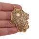 5 teile/los glückliche große hamsa Palmen schutz Amulett Charms mit bösen Blick Perlen alten Fatima