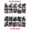 50 PCS 10 Modelle 12*12 Tact Switch Tactile Push Button Switch Kit Höhe: 4 3 5 ~ 12MM DIP 4P Micro