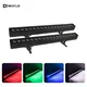 2PCS/set 18x18W LED Wall Wash Light RGBW 6IN1 DMX LED Bar Line Bar Stage Wash Light Horse Race Lamp