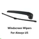 For Aiways U5 2019-2023 Rear Windscreen Wipers Rear Wiper Blade Strip Wiper Arm Wiper Rocker Arm