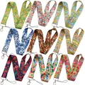 Blumen Serie Lanyards Keychain Handy Kabel Neck Strap Schöne Lanyards Karte Hülse Zubehör Mode