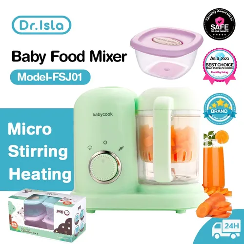 Dr.isla multifunktion ale Babynahrung maschine zusätzliche Küchenmaschine Kinder mühle dampfende