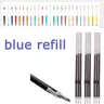 50pcs/lot Blue Refill Beaded Pen Refill Ballpoint Refills DIY Beadable Pen Refill Gel Pen Refill