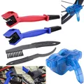 Bicycle Chain Cleaner Motorcycle Road Bike Chain Brush Wash Bicycle Cleaning Tool Kit Cycling Chain