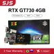 SJS Video Karte GeForce GT730 Display Vga Karten 4GB DDR3 128Bit Computer Grafikkarte für NVIDIA