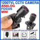 Mini-Zoom-Kamera 2 8 mm-12mm Fokus 1200tvl HD-Zoom manuelle Fokussierung analoge cvbs Metall