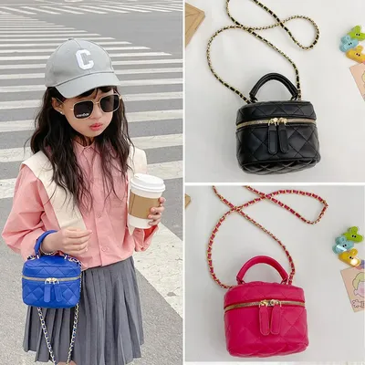 Winter mode Mädchen Messenger Rucksack Kinder Süßigkeiten Farbe Tasche niedlichen Schulter paket