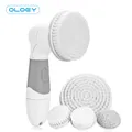 OLOEY Pro 4 In 1 Facial Cleansing Brush Face Spin Brush Set For Skin Deep Cleaning Remove Blackhead