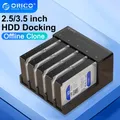 Orico 5 Bay Festplatte Docking station Sata zu USB 3 0 HDD Docking station mit Offline-Klon funktion