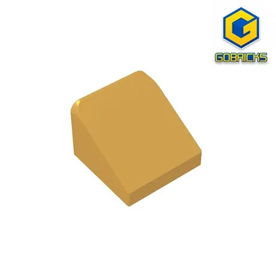 Gobricks GDS-833 Slope 30 1 x 1 x 2/3 kompatibel mit Lego 50746 54200 Spielzeugen. Baut technische Bausteine zusammen Image