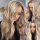 Highlight Perücke Menschenhaar Körper Welle Farbige Brown Ombre blonde Brasilianische 360 Volle