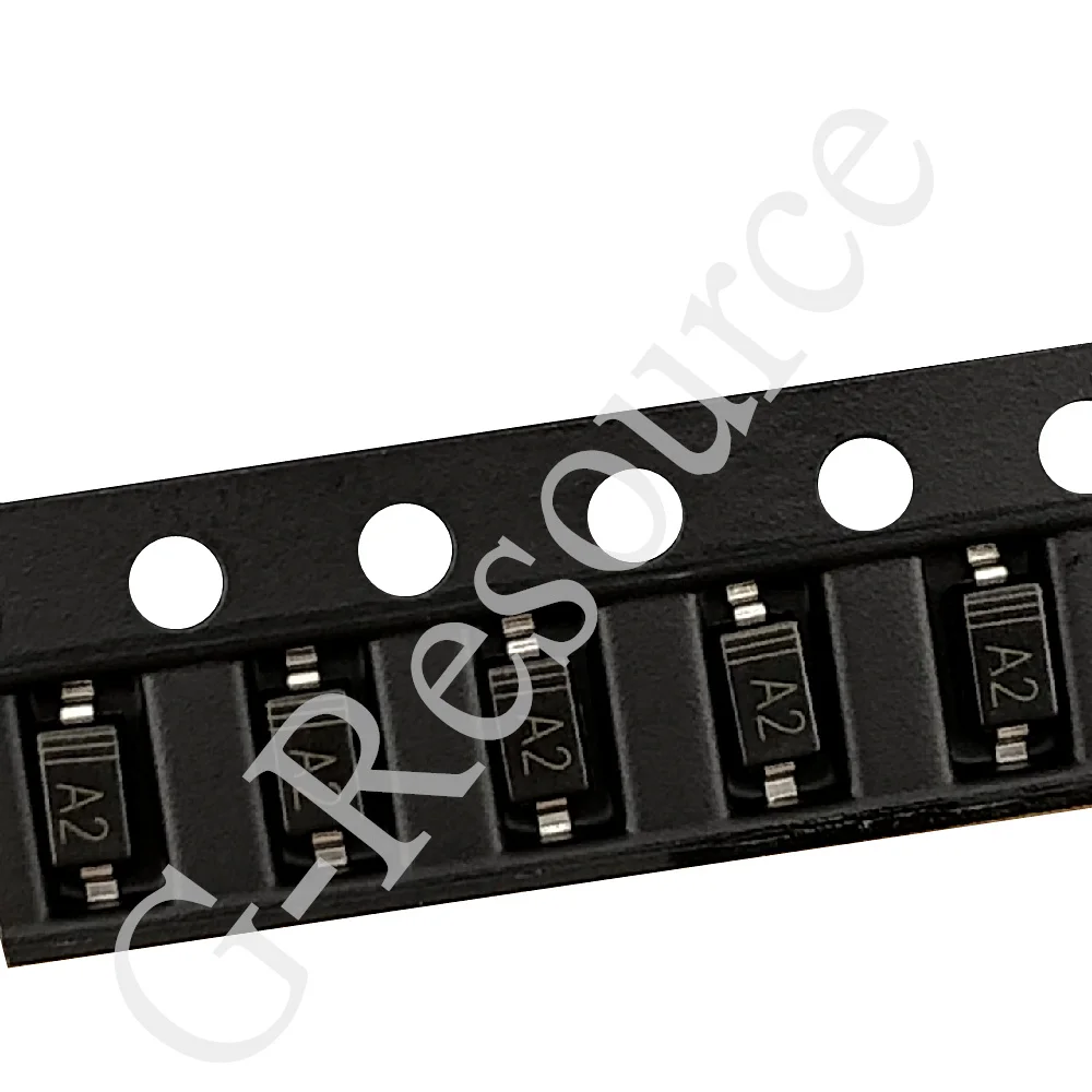 (100 Stück) 1N4148W SOD-123 1206 SMD-Schaltdiode 1N4148 SOD123 (Markierung A2) Image