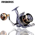 PROBEROS Fishing Reel Spool Spinning Reel 11-21KG Max Drag Metal Handle Saltwater Reel Carp Reel