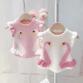 Mädchen Baby Pullover Weste Mädchen Weste Pullover kinder Wolle Weste Baby Kleinkind Pullover