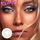 UYAAI 1 Pair Colored Pupils for Women Men Blue Eye Color Contact Lenses for Natural Color Lenses