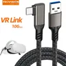 USB A zu USB C 10 Gbit/s 5m 3m Kabel 3a USB 3. 0 Gen1 Schnell ladung für Oculus Quest Link VR