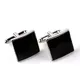 High Quality Black Plaid Men's Cufflinks Wedding Cuffs Charm Austria Crystal Cufflinks French