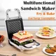 Sandwich machine breakfast machine household light food machine frying machine multi-function