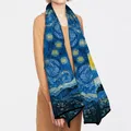 180cm * 70cm Luxus Schal Frauen Designer van Gogh Ölgemälde Baum Schals Pashmina Damen Wraps Schals