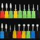 Nail Drill Ceramic Milling Cutter Clean Removal Gel Nail Polish For Pedicure Manicure Files Grinder