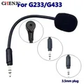 Ersatz 3 5mm Mikrofon Stereo Studio für Logitech G233 G433 E-Sport-Spiel Headset Gaming Kopfhörer