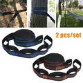 2pcs/Set Hammock Strap Hanging Belt Super Strong Bind Daisy Chain Rope Tree Rope w/ Buckle for Tent
