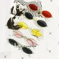 1Pc Unisex Retro Small Frame Oval Sunglasses Fashion Sun Glasses Summer Vintage Shade Eyeglasses