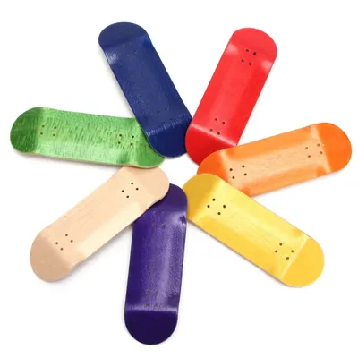Wholesale Custom Tech Deck Maple Wood Finger Skateboard Mini Wooden Fingerboard Trucks and CNC Wheels