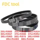 Ribbed Belt PJ 350J 355J 360J 365J 370J 375J 380J 385J 390J 395J 400J Sports Bike Treadmill Exercise