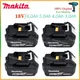 Makita Original 18V Makita 6.0Ah 5.0Ah Li-Ion Rechargeable Battery 18v drill Replacement Batteries