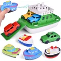 Mini Auto Baby Dusche Boot tragen Spielzeug Dusche Boot Sprinkler Schwimmbad Kinder badewanne und