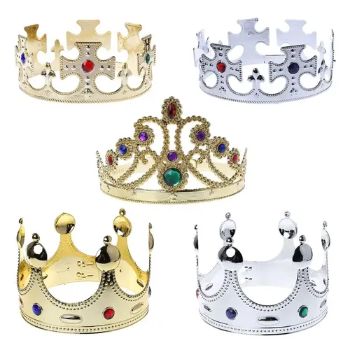 Spielzeug Krone der König Prinz Offenbarung-metallstoßdämpfer Drei Kings Tag Glücklich Geburtstag