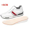 Elevator Shoes Men Sneakers Heightening Shoes Man Increase Shoes Height Increase Insole 8CM Tall