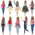 NK New Doll Clothes Handmade Party Doll's Dress Fashion Clothes Gown For Barbie Doll Baby Gift DIY
