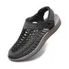 Marke klassische Herren Sandalen Sommer Echt leder Sandalen Männer Outdoor lässig leichte Sandale Mode Herren Turnschuhe Größe 38-47