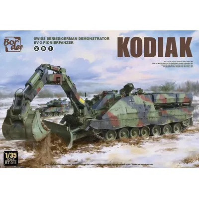 Grenze BT-011 1/35 SCHWEIZER SERIE/DEUTSCH DEMONSTRATOR EV-3PIONIERPANZER 2 in 1 Image
