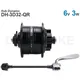 Shimano-Nabe Dynamo DH-3D37-QR DH-3D32-QR DH-3D32-NT Scheiben bremse 3 0 w Mittels chloss Schnell