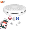 2 in 1 Version WiFi Tuya Und Smart Leben Rauchmelder Sensor & Kohlenmonoxid Co Gas Detektor Rauch