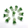 5-10 teile/los Chinakohl Gemüse perlen Glasprodukte Glas dichtung lose Perlen DIY Schmuck Zubehör