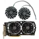 95mm PLD10010S12HH DC 12V GTX 1080 Ti Kühler für MSI Radeon R9 380 Rüstung 2X GTX 1060/1070/1080 Ti