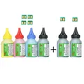 6 farbe toner Pulver + 6chip CF350A 130A CF350 toner patrone für HP Farbe LaserJet Pro MFP M176n MFP