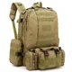 4 in 1 Rucksack 55l taktischer Rucksack Militär tasche Armee Rucksack Outdoor Sporttasche Männer