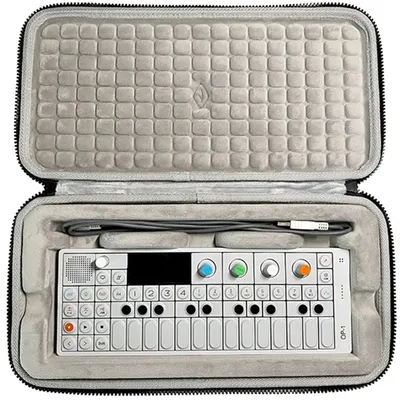 Tragbare Handtasche Lagerung Box für TEENAGER ENGINEERING OP-1 / OP-Z Digital Synthesizer Durchführung Fall Hard Shell Haut Abdeckung Hülse Image