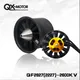 QX-Motor 70mm Elektronische Impeller 12 Klingen EDF Mit 2827 KV2600 Bürstenlosen Motor und 80A esc