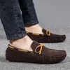 2025, Herren-Mokassin, grau, braun, schwarz, Loafer, Herren-Lederschuhe, Luxus-Designermarke,
